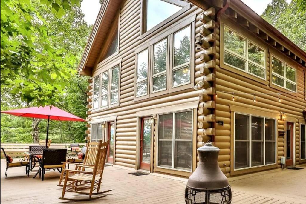 Blue Ridge Bliss- Spacious Cabin, Pets, Hot Tub! Luaran gambar